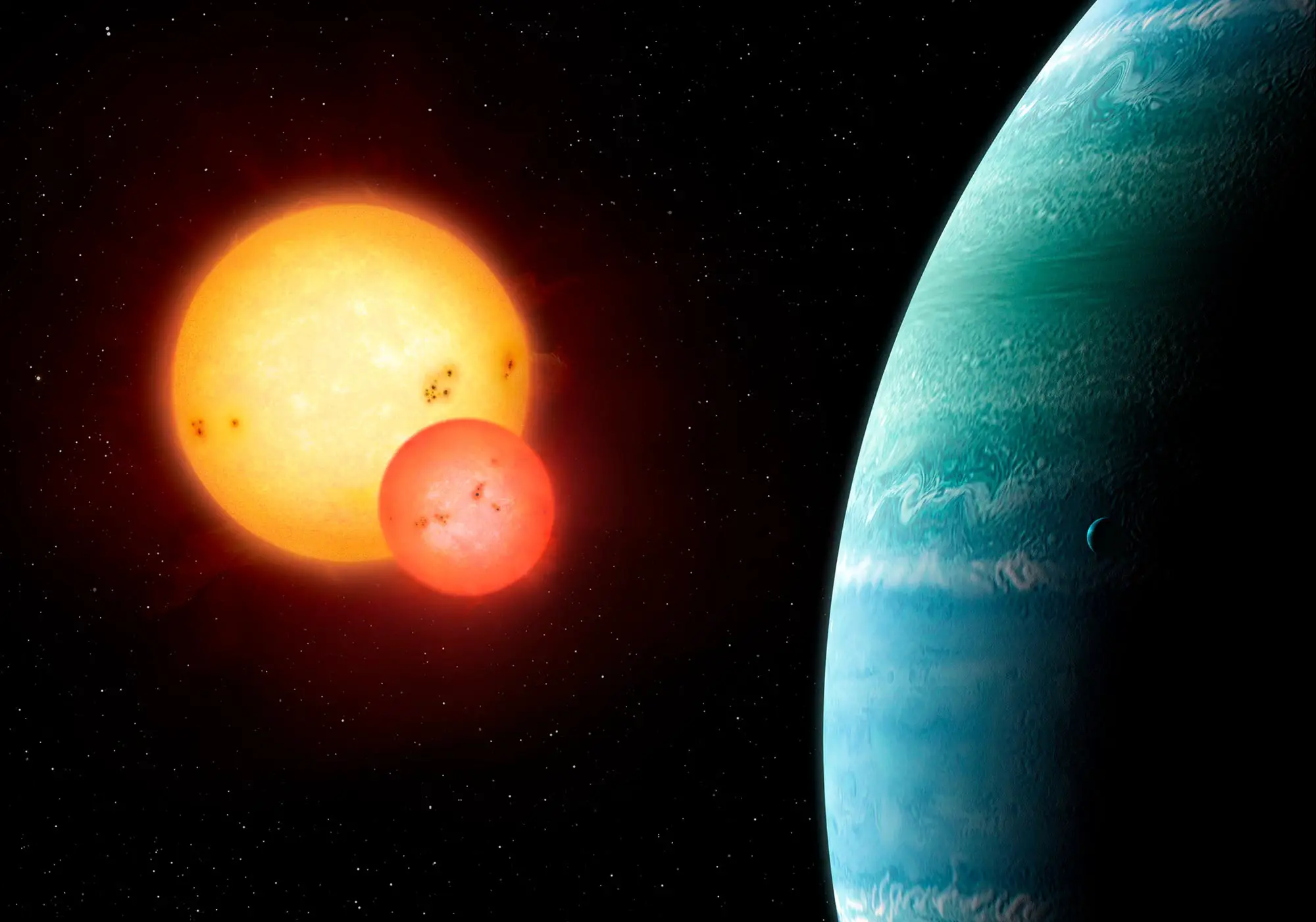 Astronomers Detect Unique Planet Orbiting 2 Stars