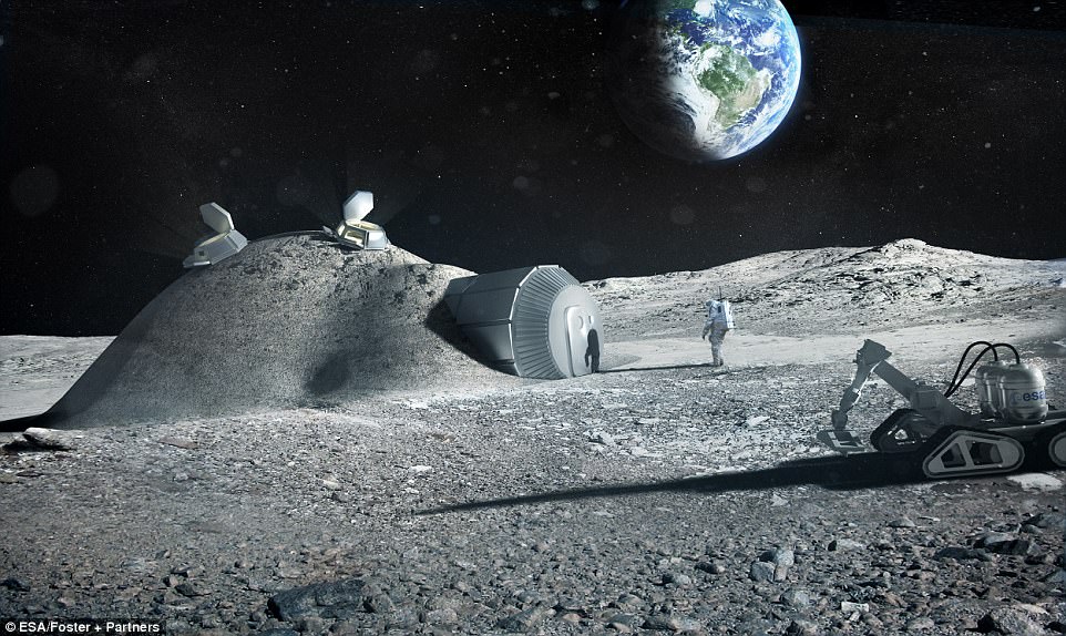 Lunar Caves Discovery Sparks Moon Base Race